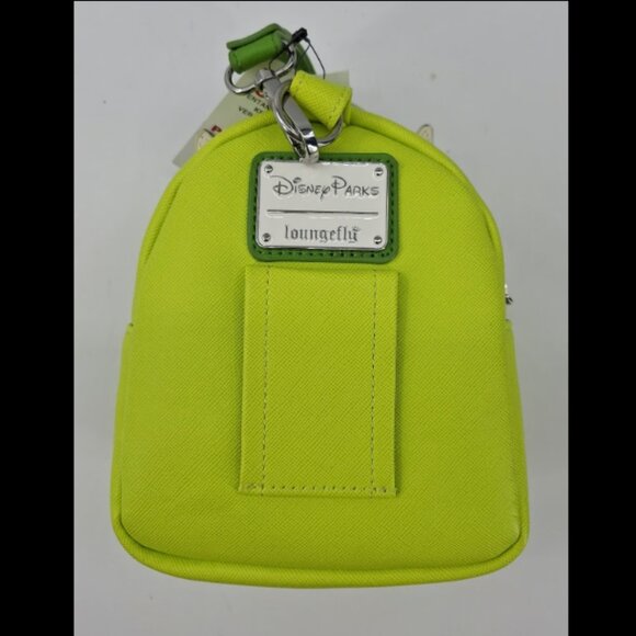 Disney Parks Monsters INC. Mike Wazowski Mini Loungefly Wristlet Backpack new - Picture 3 of 6